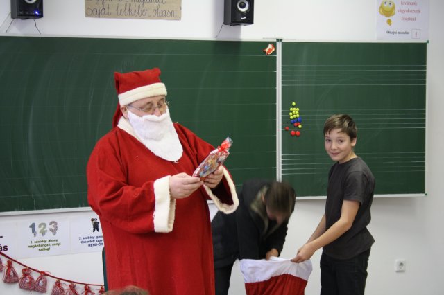 Télapó itt van