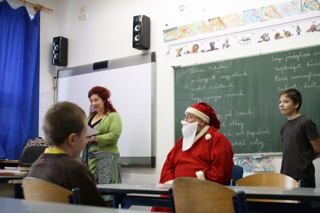 Télapó itt van