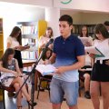 Búcsúzó a pedagógusoktól
