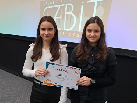 Programoz&aacute;ssal 2. helyez&eacute;s