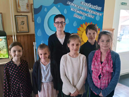 Kistérségi matematikaversenyen remekeltek tanulóink